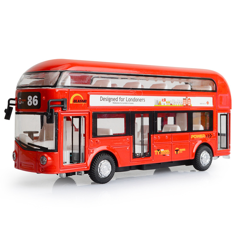 Kids Toys London - 17CM Doppel Decker London Bus Mit