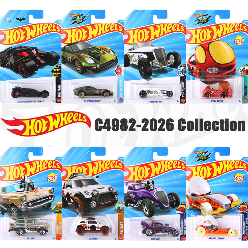 Kids Toys Young - Hot Wheels C4982-2026 Kollektion, 1:64 Druckguss-Legierungsautomodell