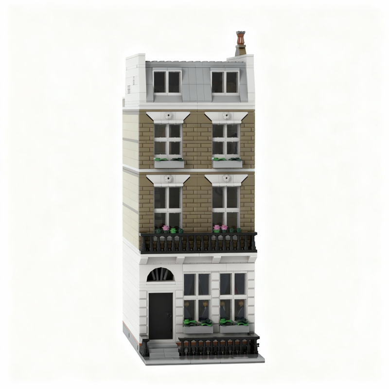 Kids Toys London - 1975-teiliges MOC Modulares Londoner Stadtlandschaftsmodell Spielzeug