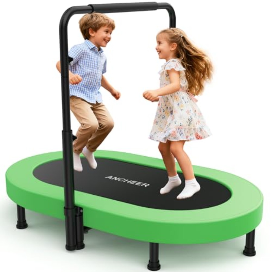 Trampoline Mini Indoor - Kleinkind-Trampolin für den Innen- und Außenbereich,