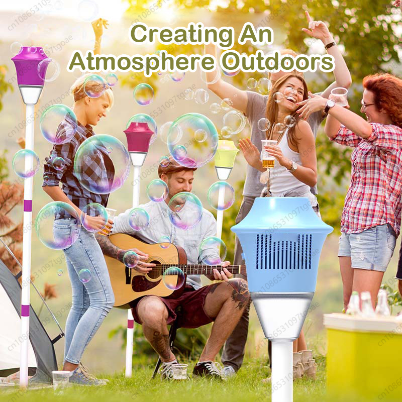 Bubble Machine Outdoor - Beliebte Seifenblasenmaschine mit Lichteffekten für den