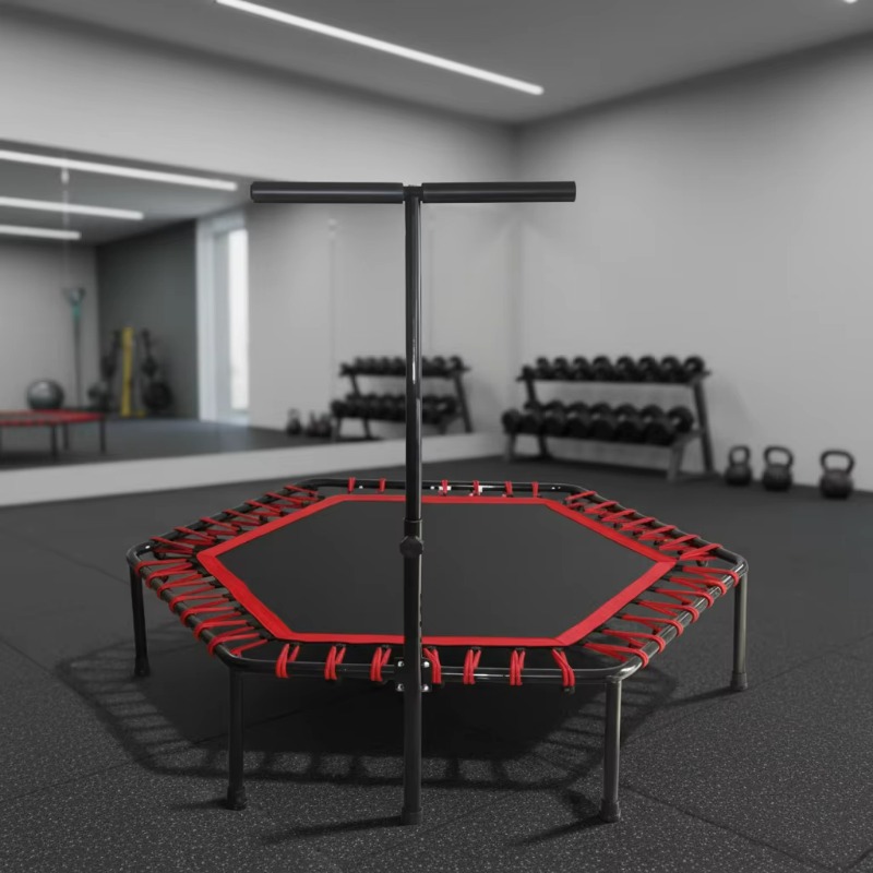 Trampoline Mini Indoor - Mini-Silent-Sprungtrampolin mit stabilem Aufbau für Indoor-