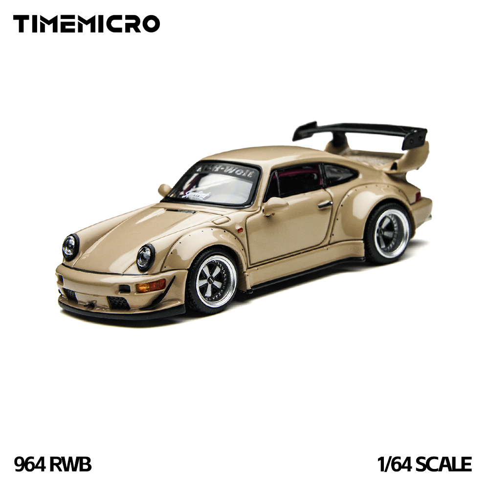 Kids Toys Box - TimeMicro1:64 RWB 964 Beige Geschenkbox-Set Druckguss-Legierung