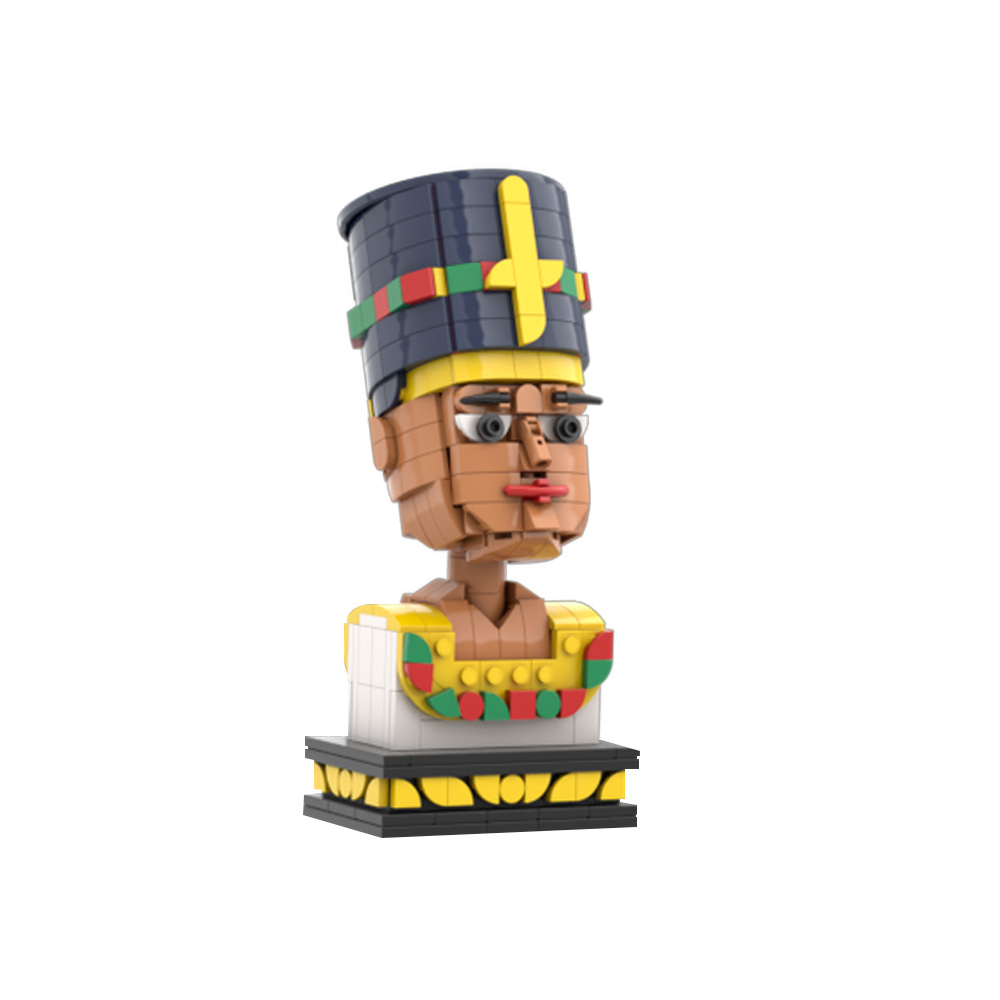 Kids Toys Egypt - MOC Nofretete Ägypten Königin Bausteine Modell