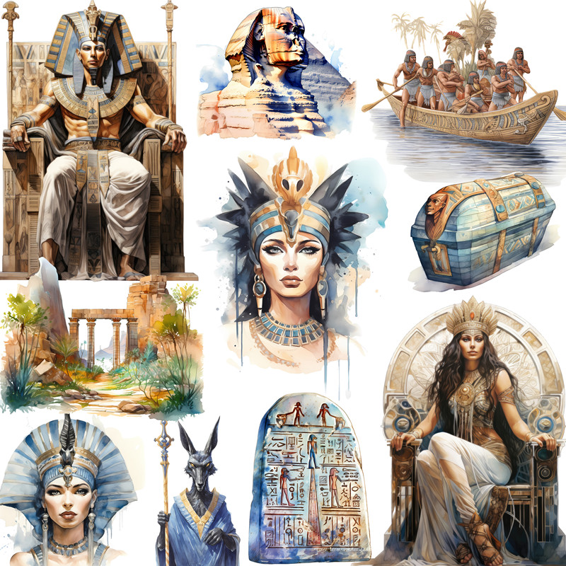 Kids Toys Egypt - Alte Ägypten Aufkleber Handwerk und Scrap