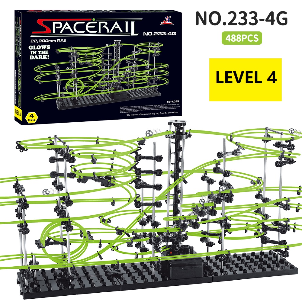 Marble Run Set - Marmor laufen Labyrinth Rennstrecke Spiele leuchtende