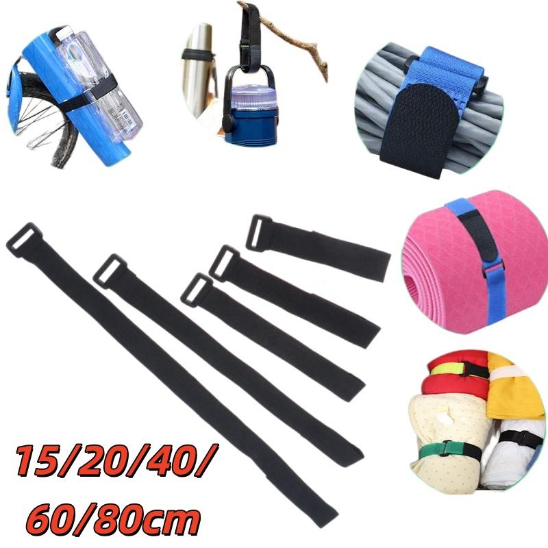 Kids Zip Toys - 10 Stück Verstellbare Wiederverwendbare Klettverschluss-Kabelbinder aus