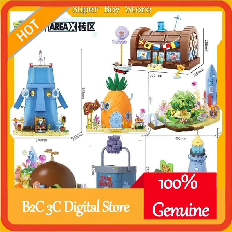 Areax Spongebob Bikini Bottom  – Kids Xbox Toys Bewertung und Preis