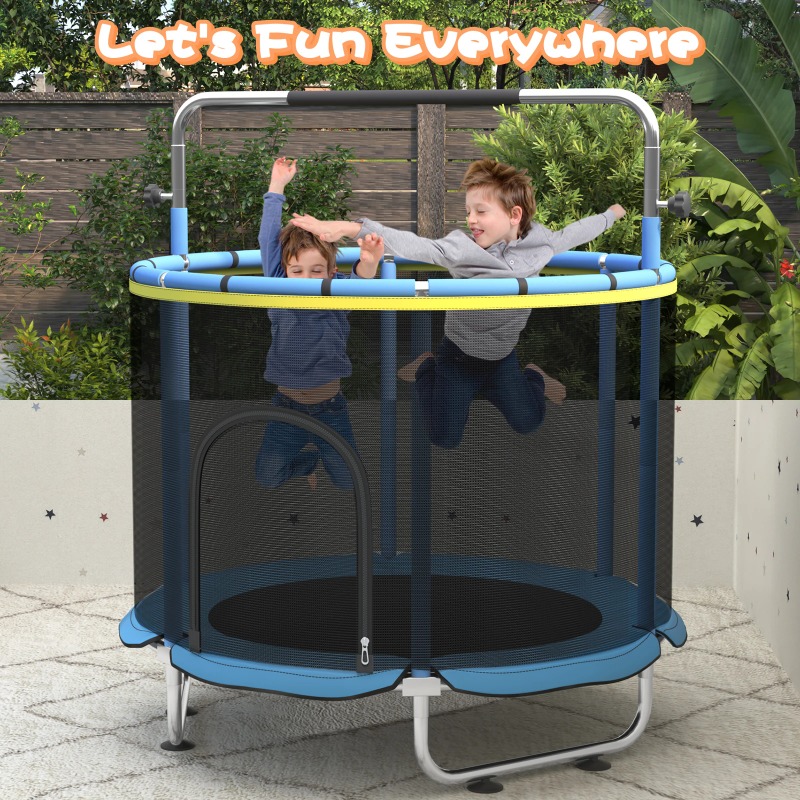 5FT Kleinkind-Trampolin 8-in-1 – Trampoline Mini Indoor Bewertung und Preis