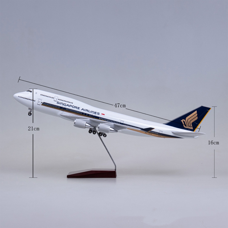 47cm B747 Singapur Modellflugz – Kids Toys Singapore Bewertung und Preis