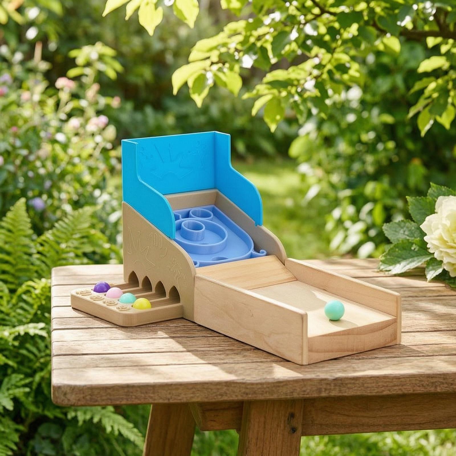 Holz-Murmelbahn-Spielzeug mit  – Marble Run Set Bewertung und Preis