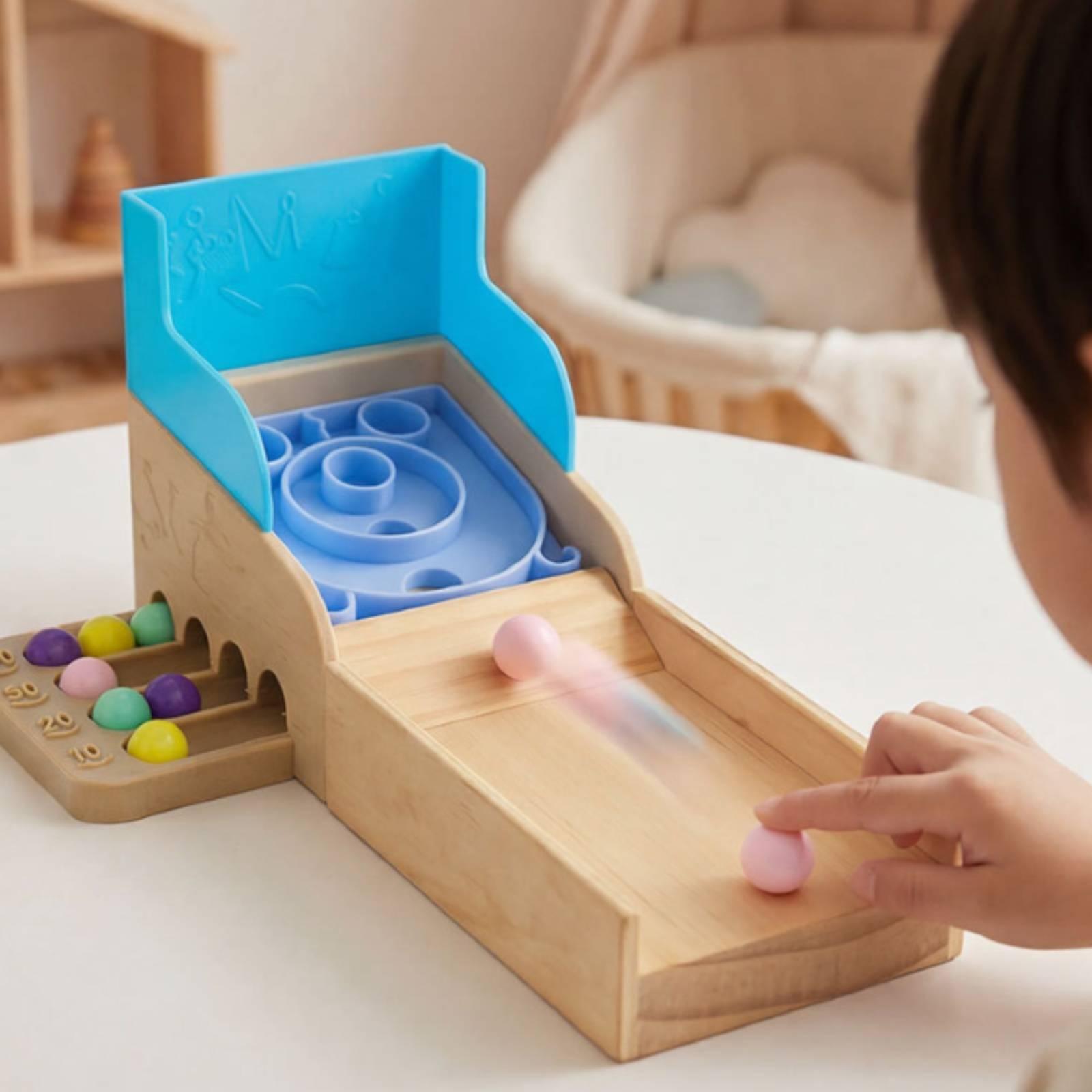 Holz-Murmelbahn-Spielzeug mit  – Marble Run Set Bewertung und Preis