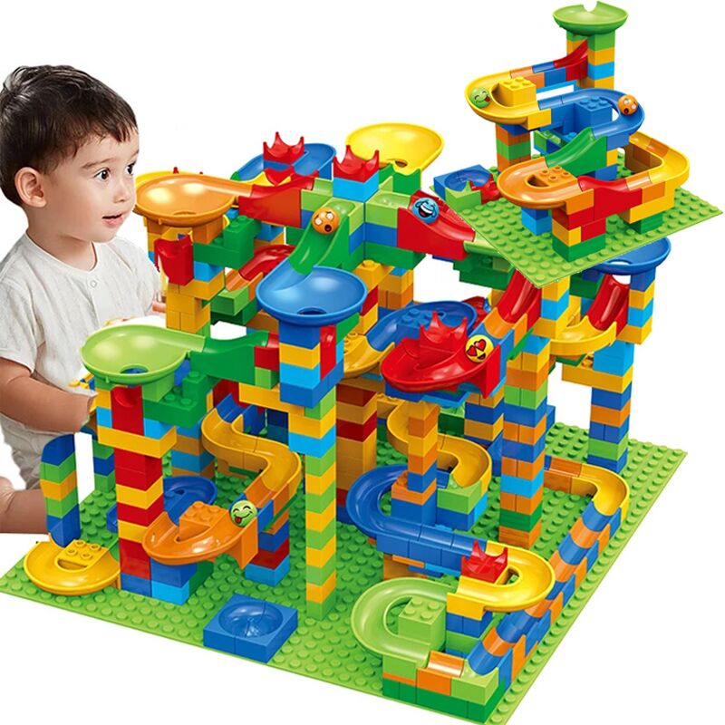 84-504PCS Marmor Rennen Run Bl – Marble Run Set Bewertung und Preis