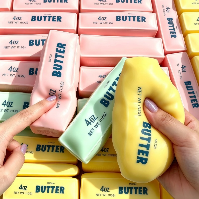 Knuspriger Butter-Stick Squish – Kids Toys Box Bewertung und Preis