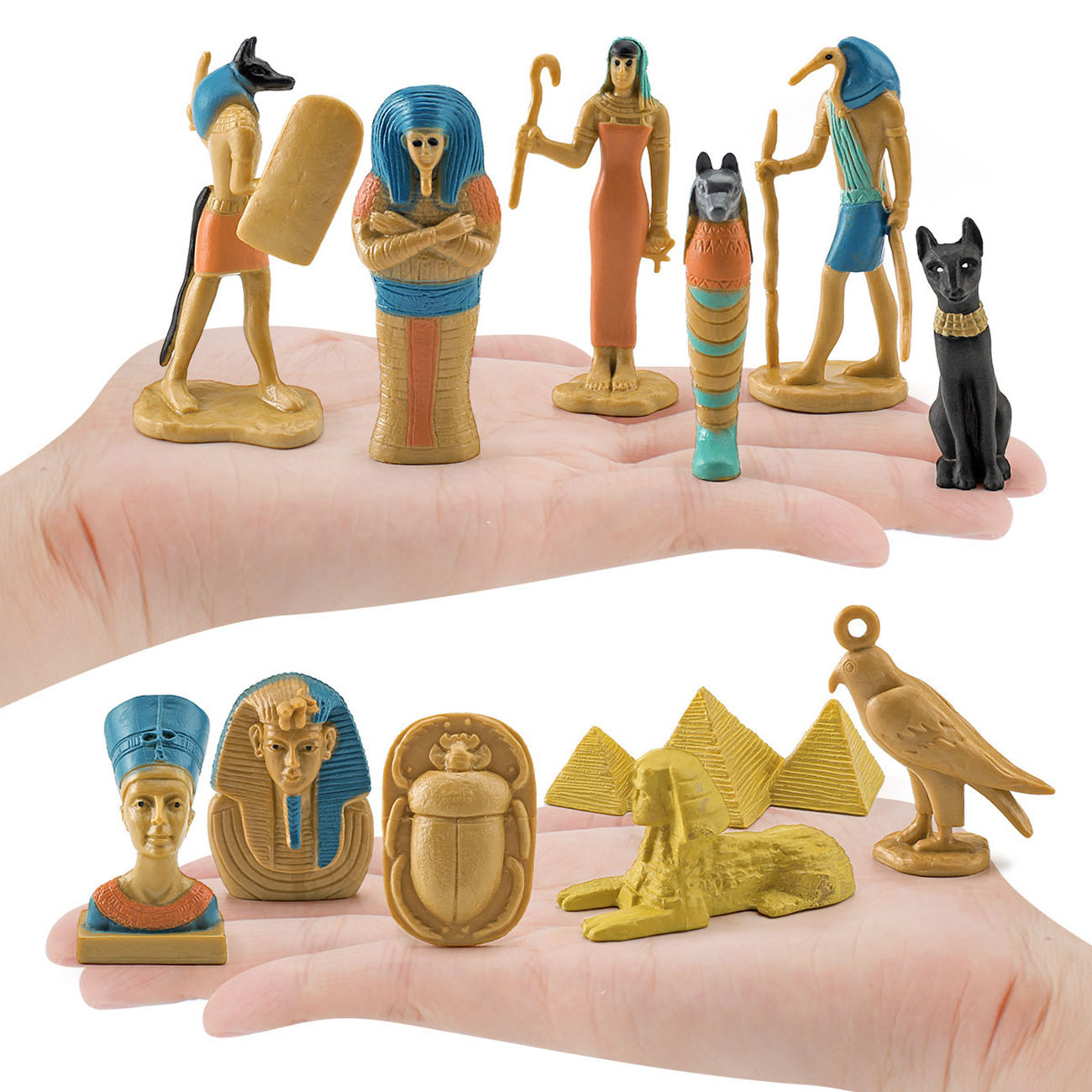 1 Satz von 12 Simulation ägypt – Kids Toys Egypt Bewertung und Preis