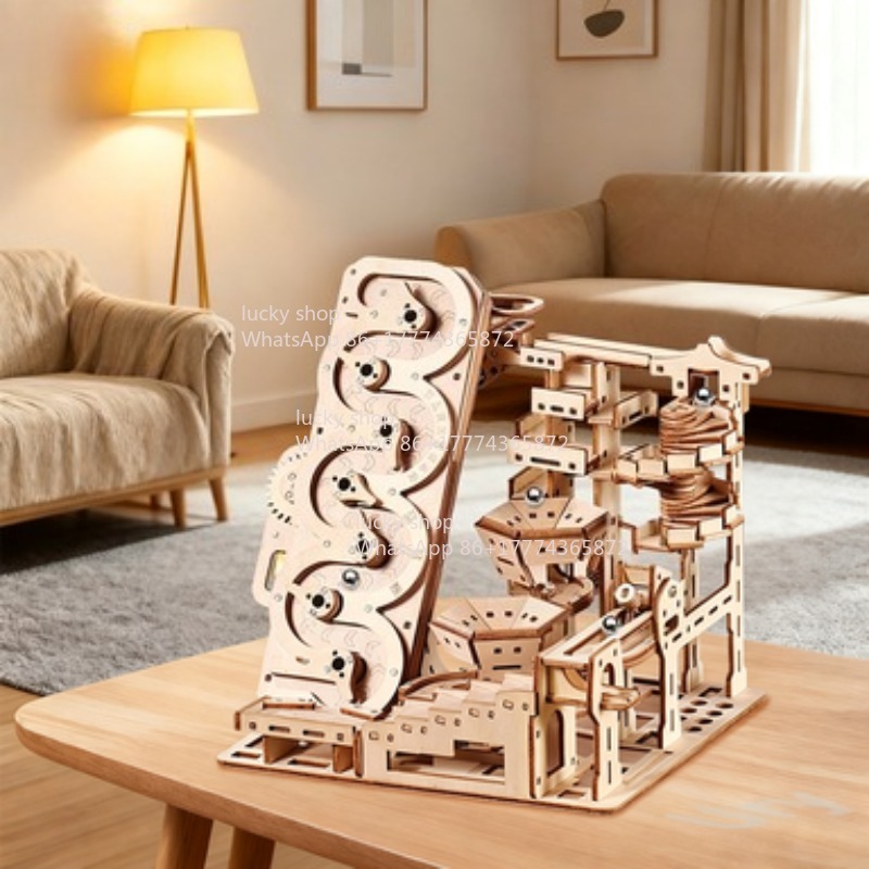 Ury 3D Holzpuzzle Elektrische  – Marble Run Set Bewertung und Preis