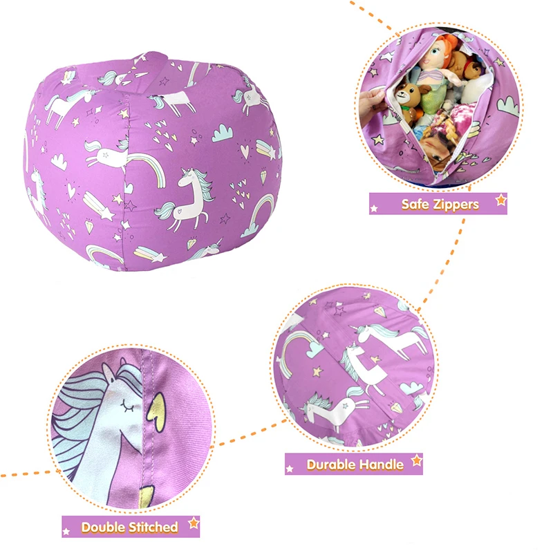 2025 Neuer Sitzsack zur Aufbew – Kids Zip Toys Bewertung und Preis