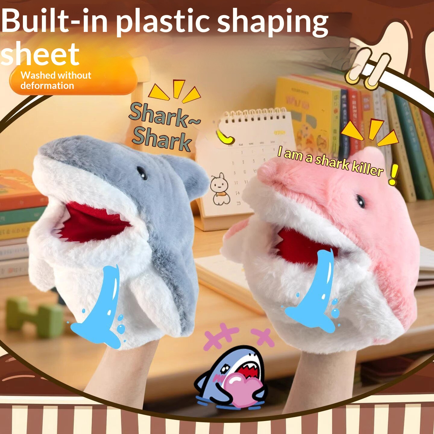 Hai-Handpuppe Plüsch-Hai-Armtu – Kids Toys Young Bewertung und Preis