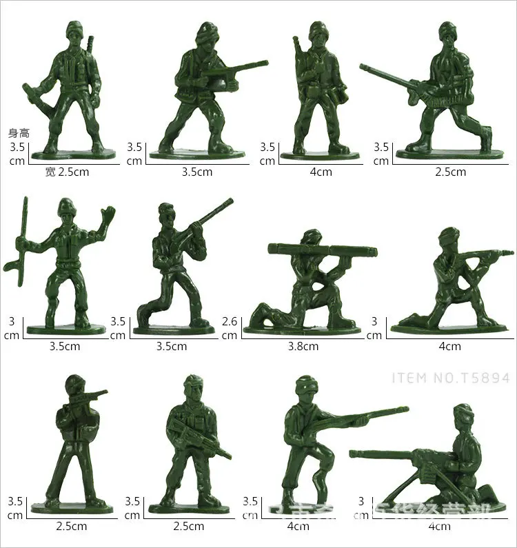 100 teile/los Hot Bag Soldat S – Kids Toys Deals Bewertung und Preis