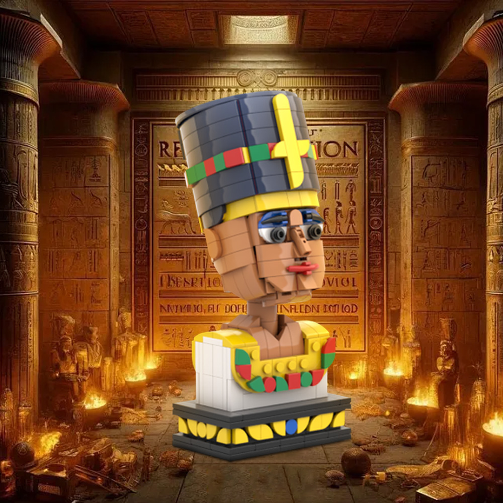 MOC Nofretete Ägypten Königin  – Kids Toys Egypt Bewertung und Preis