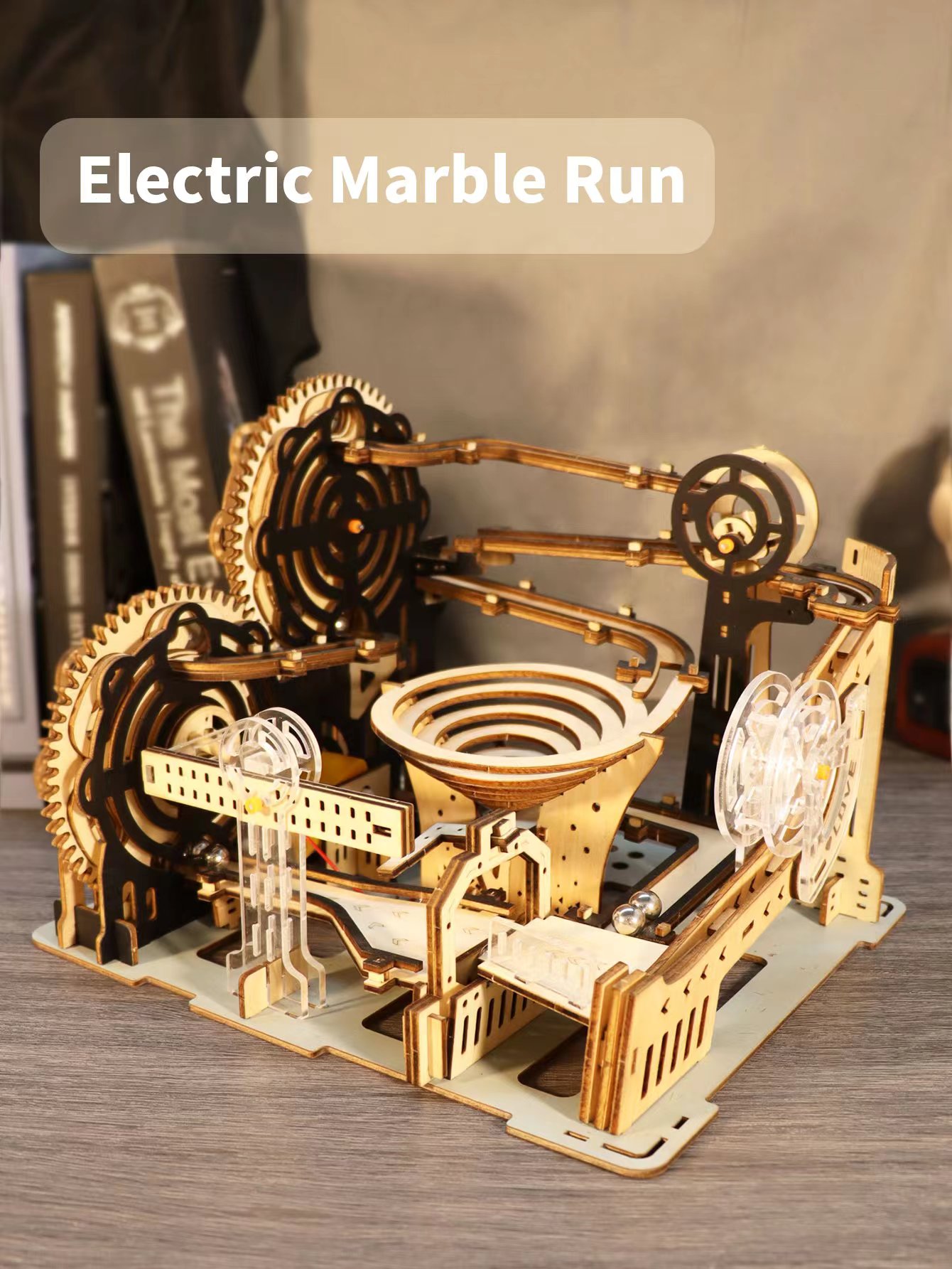 Elektrische 3D Holzpuzzles Mar – Marble Run Set Bewertung und Preis