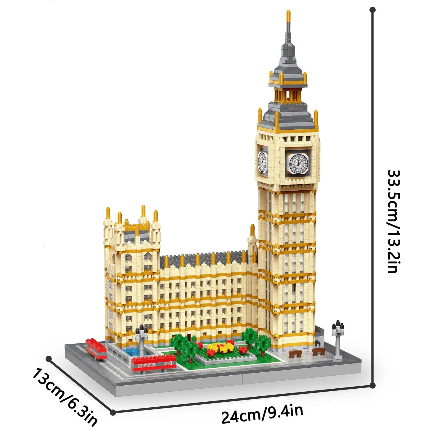 Micro Mini Bausteine Big Ben M – Kids Toys London Bewertung und Preis