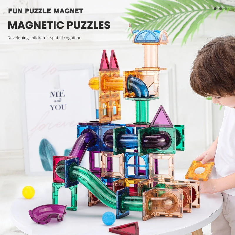 Magnetische Blatt Baustein Des – Marble Run Set Bewertung und Preis