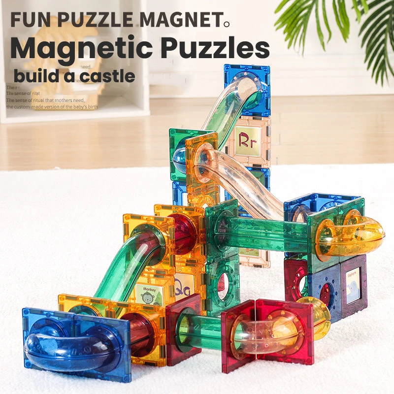 Magnetische Blatt Baustein Des – Marble Run Set Bewertung und Preis